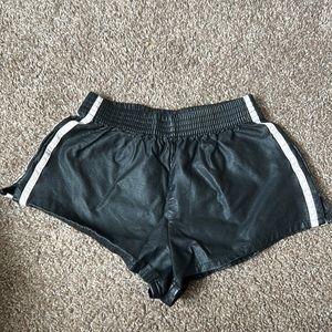 Leather Shorts